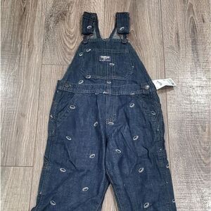 NEW Boys OshKosh B'gosh Overalls Size 3T Dark Blue Denim Overalls